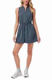 TravisMathew Weekend Paradise Tie Waist Sleeveless Minidress