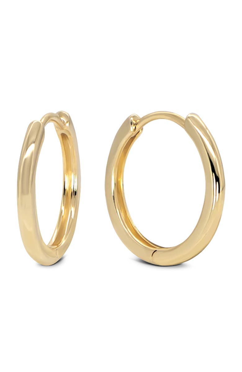 DEVATA 16mm Hoop Earrings in 14K Gold, Main, color, Yellow Gold