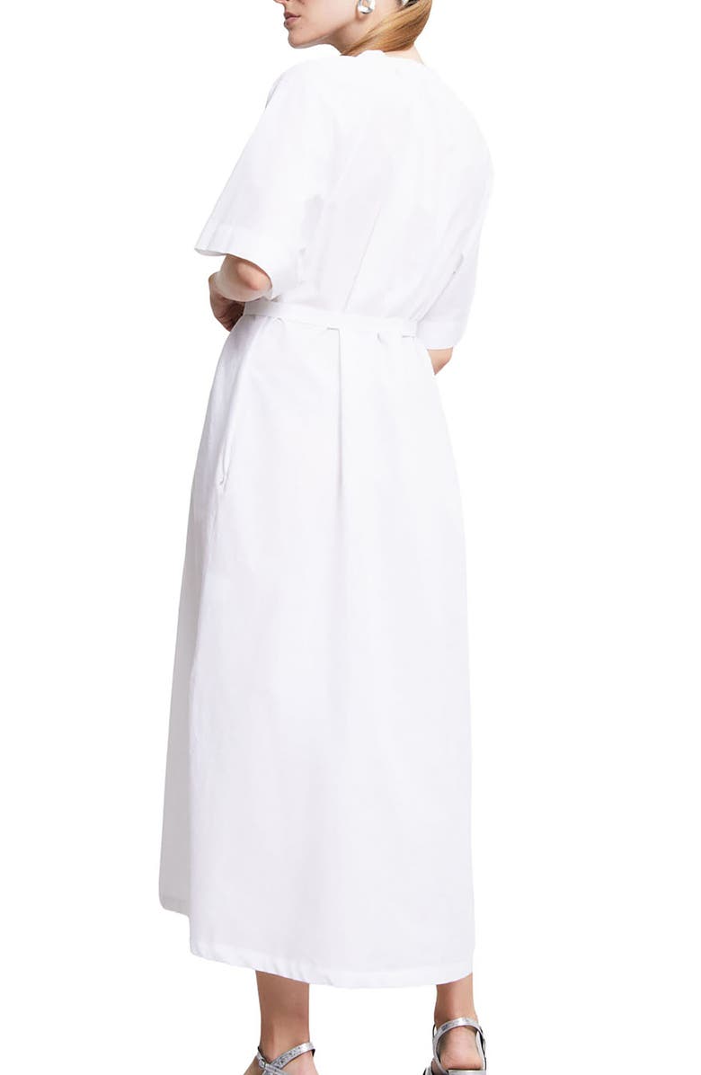 ottod'Ame Poplin  Dress, Alternate, color, White
