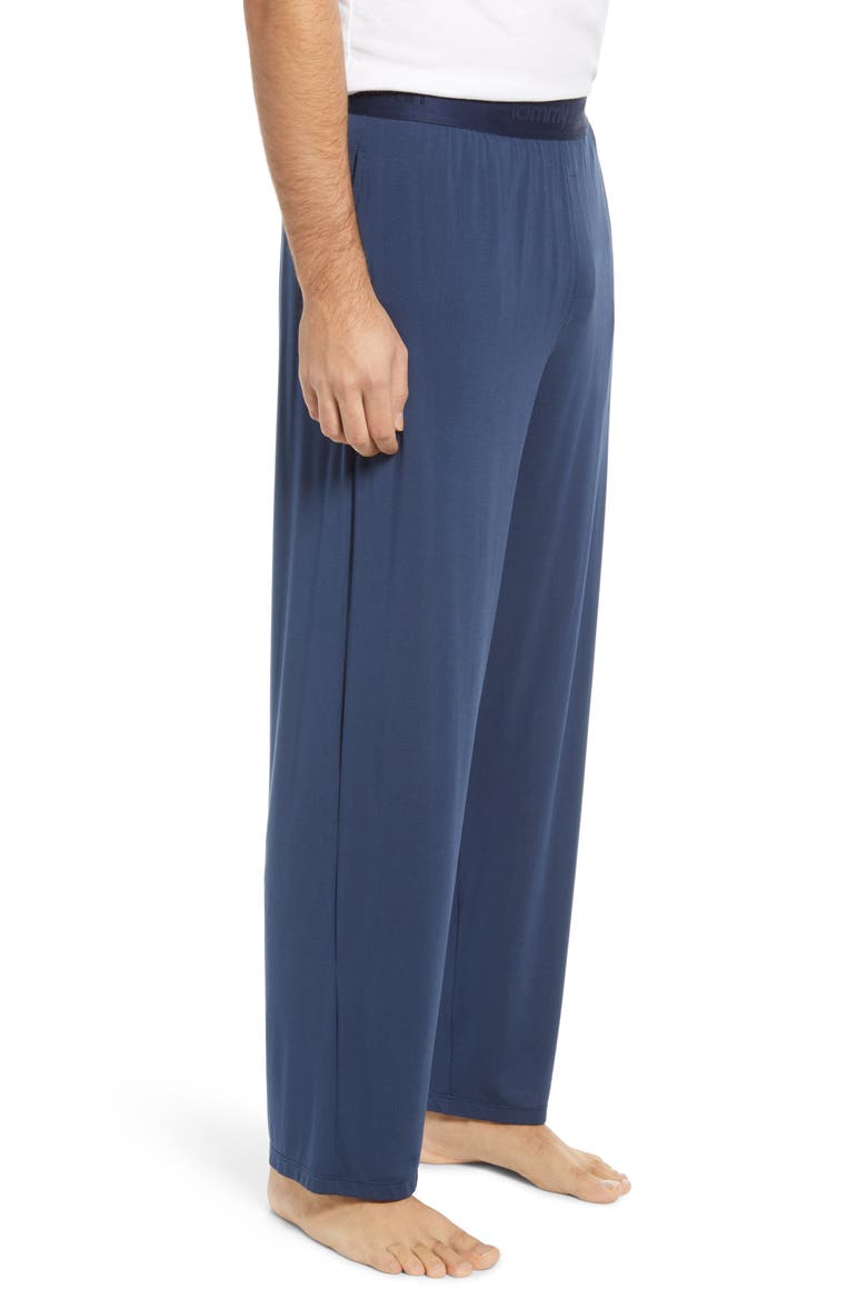 Second Skin Pajama Pants, Alternate, color, DRESS BLUE