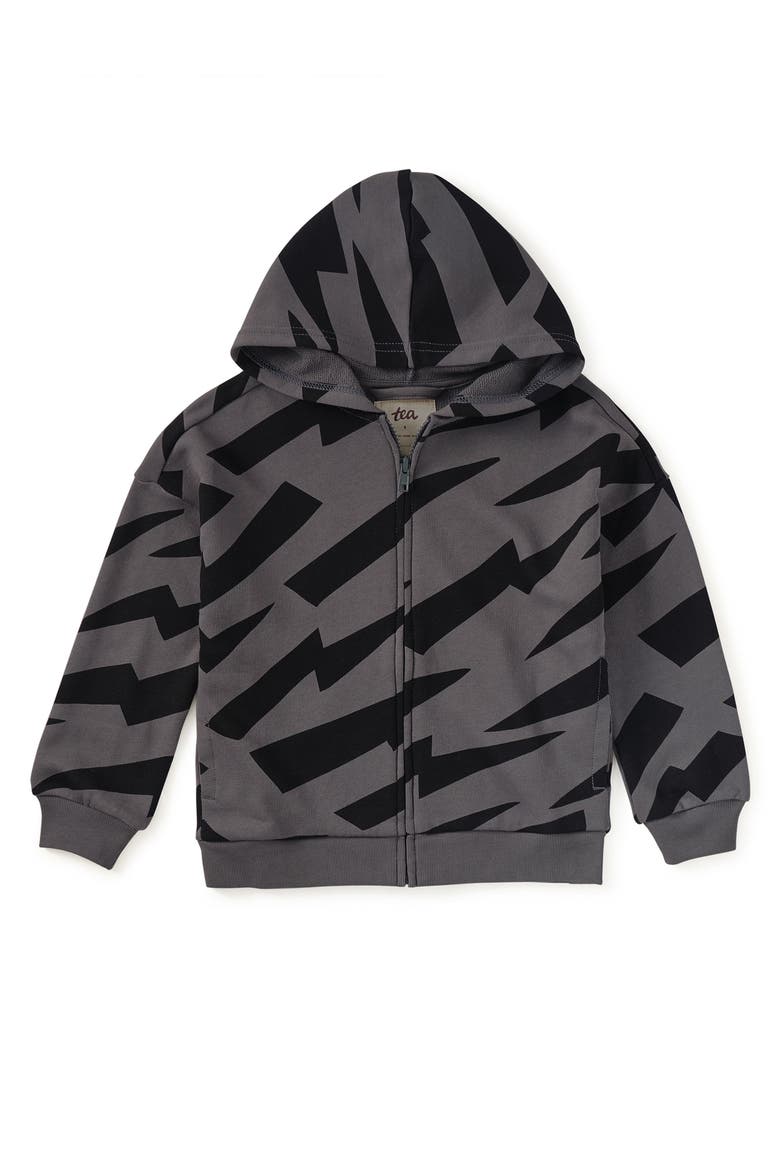 Easy Fit Hoodie, Main, color, Lightning Stripes