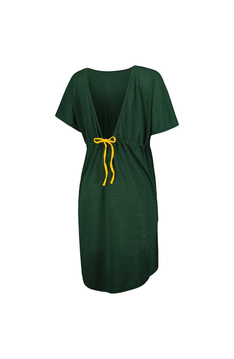 G-III 4HER BY CARL BANKS Women's G-III 4Her by Carl Banks Green Green Bay Packers Versus Swim Cover-Up, Alternate, color, Green