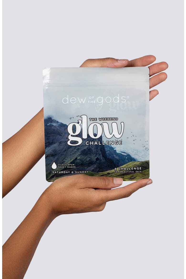 The Weekend Glow Challenge Face Mask Set, Alternate, color, NO COLOR