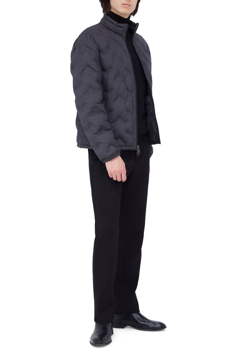 Bugatchi Water Repellent Bomber Jacket, Alternate, color, 