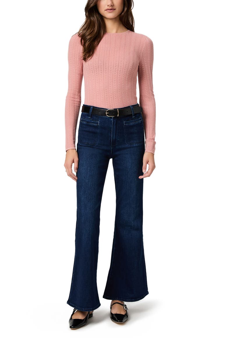 Marlow Skimmer Flare Leg Jeans, Alternate, color, PRAIRIE