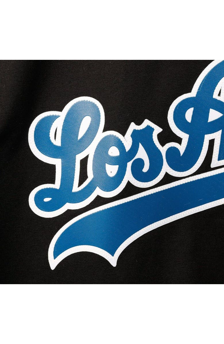PRO STANDARD Men's Pro Standard Black/ Los Angeles Dodgers Taping T-Shirt, Alternate, color, 