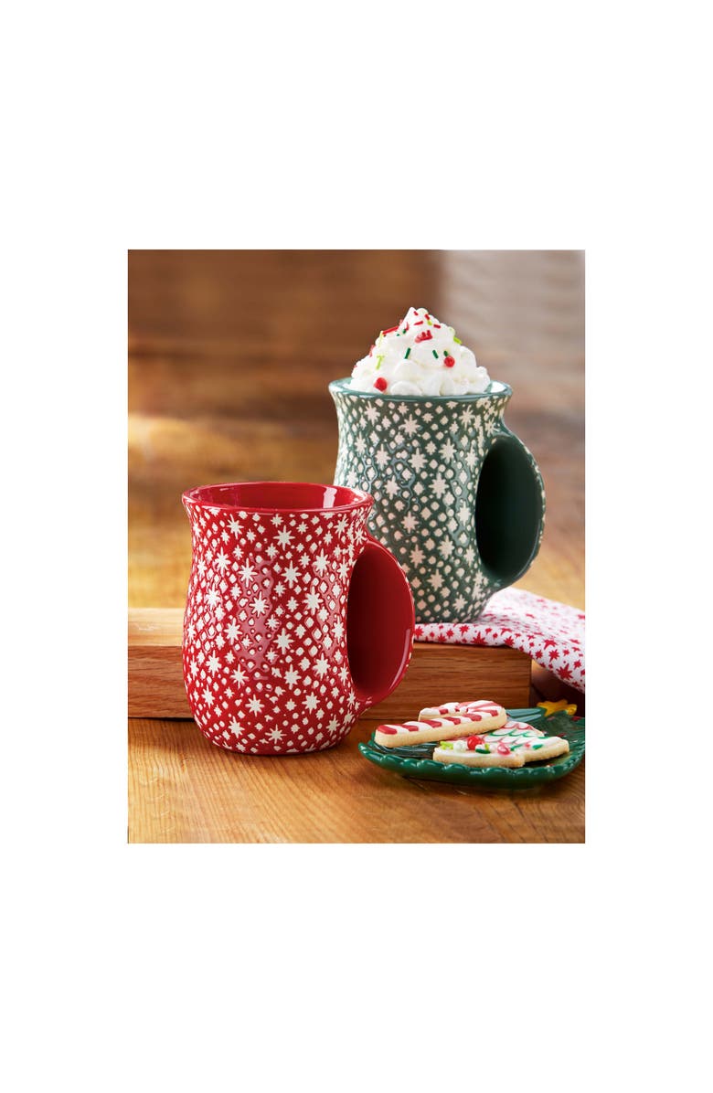 tag Twinkle Twinkle Handwarmer Mug Green Ceramic Dishwasher Safe, Alternate, color, Green