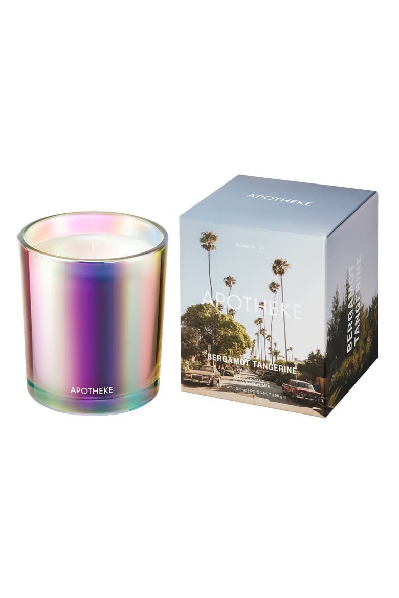 Bergamot Tangerine Specialty Classic Scented Candle, Main, color, IRIDESCENT
