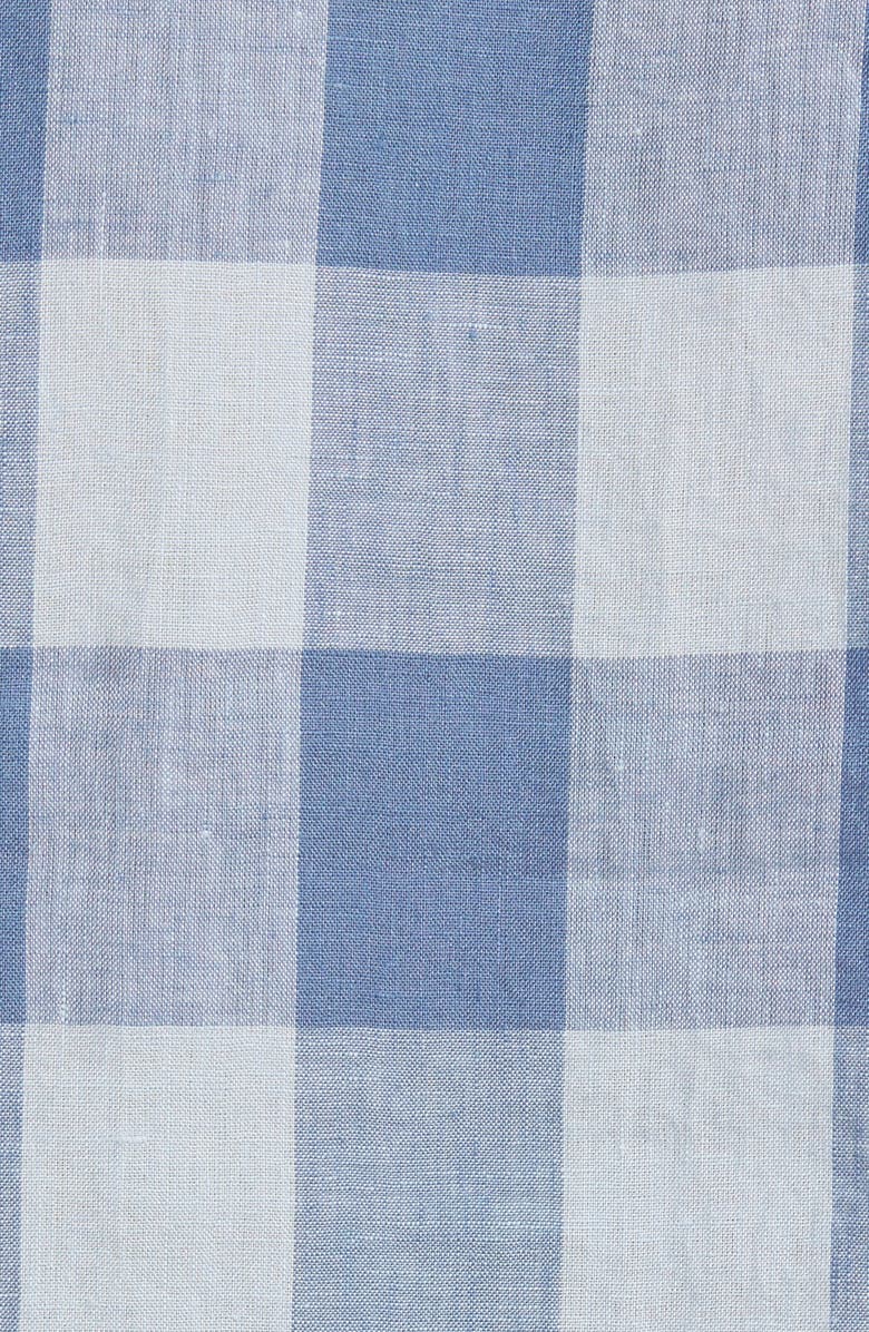 Rails Havana Relaxed Fit Check Linen Button-Up Shirt, Alternate, color,