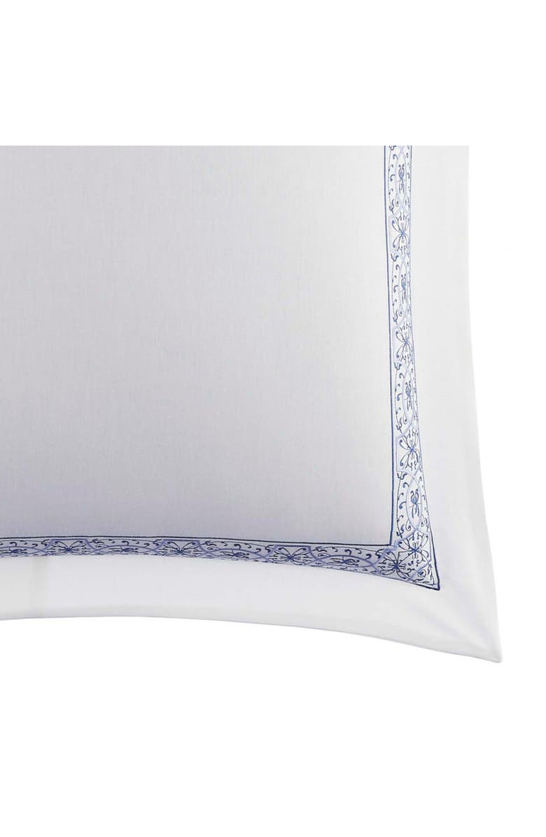 Laura Ashley Throw Pillow, Alternate, color, China Blue