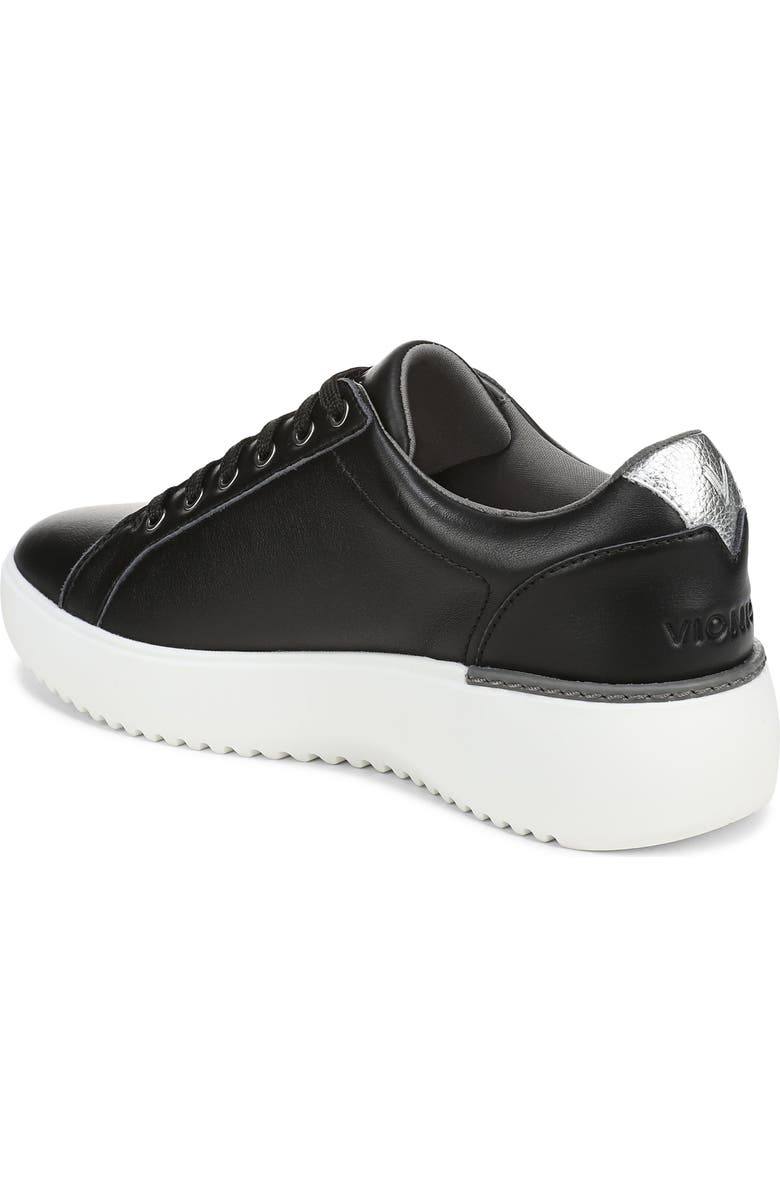 Vionic Kearny 2.0 Platform Sneaker - Multiple Widths Available, Alternate, color, Black/ Silver