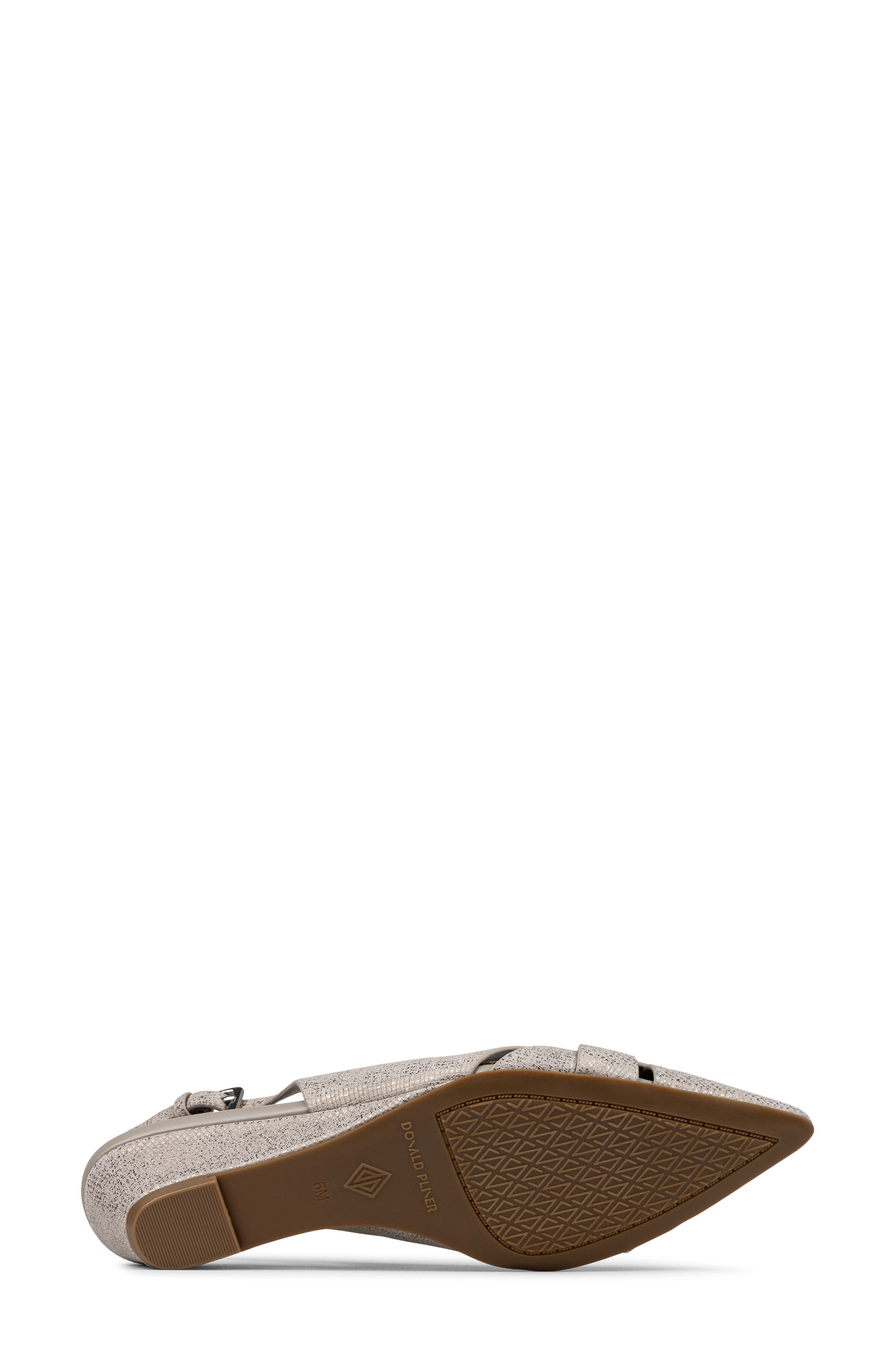 Barbee Slingback Wedge Pump, Alternate, color, PEWTER