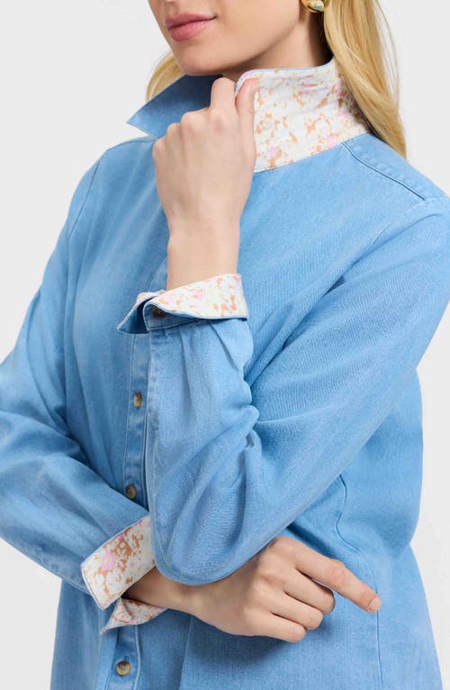 Foxcroft Margie Denim Button-up Shirt
