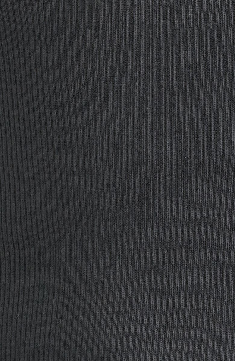 A.REN Julianna Cotton Rib Tank, Alternate, color, Washed Black