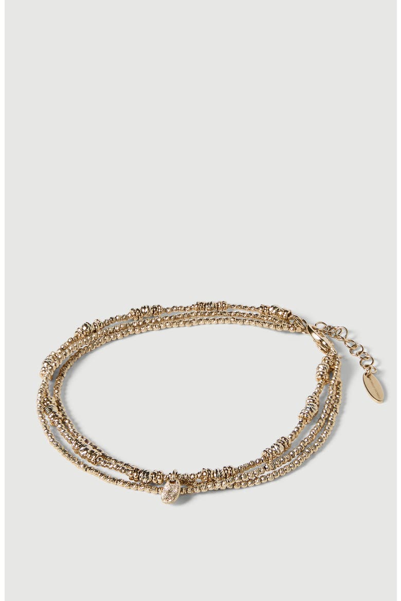 Sterling Silver anklet, Alternate, color, Zabaione Yellow