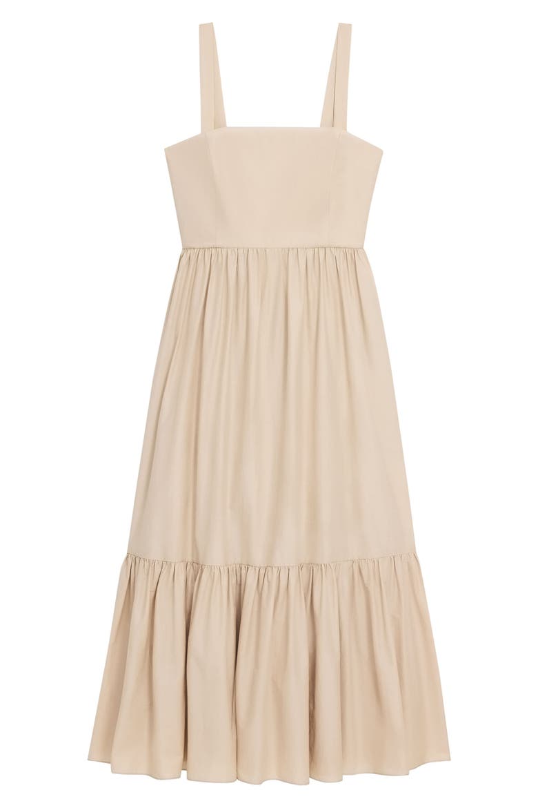 Dr. Soft Tiered Maxi Sundress, Alternate, color, SOFT GOLD