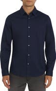 DKNY SPORTSWEAR Johnson Stretch Cotton Button-Up Shirt