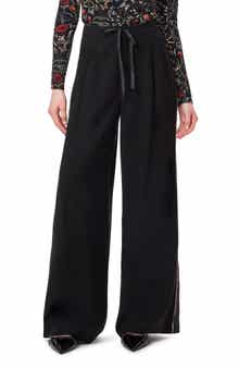 Tie Waist Wide Leg Pants