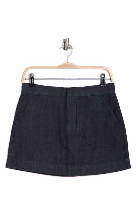 AG Remy Tailored Denim Miniskirt