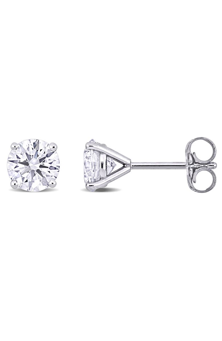 Julianna B. 1 1/2 CTW Lab-Grown Diamond Stud Earrings 14k, Main, color, White Gold