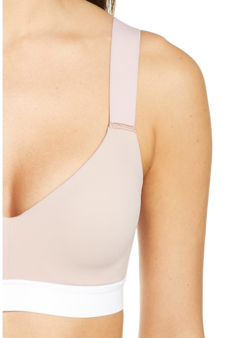 Dynamic Contour Underwire Sports Bra, Alternate, color, ROSE BEIGE/ WARM WHITE