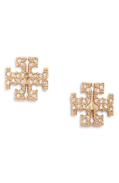 Kira Pavé Stud Earrings
