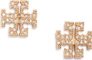 Tory Burch Kira Pavé Stud Earrings