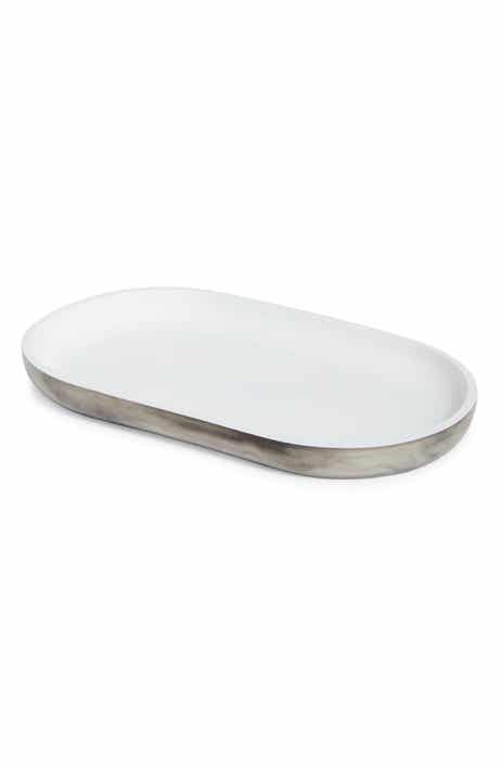 Marble Resin Vanity Tray
