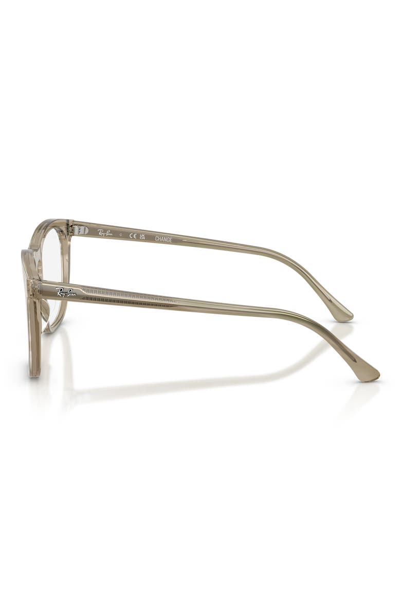 53mm Square Optical Glasses, Alternate, color, GREY