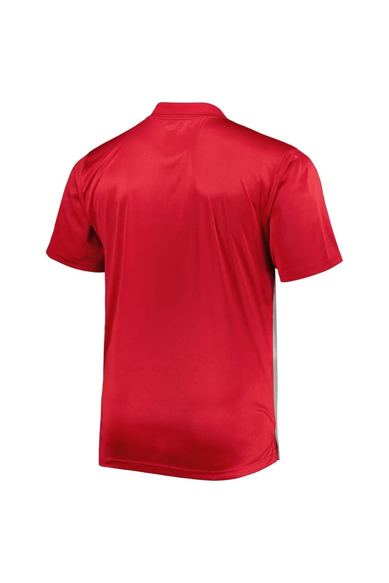 Men's Red/Gray Oklahoma Sooners Big & Tall Polo, Alternate, color, Red