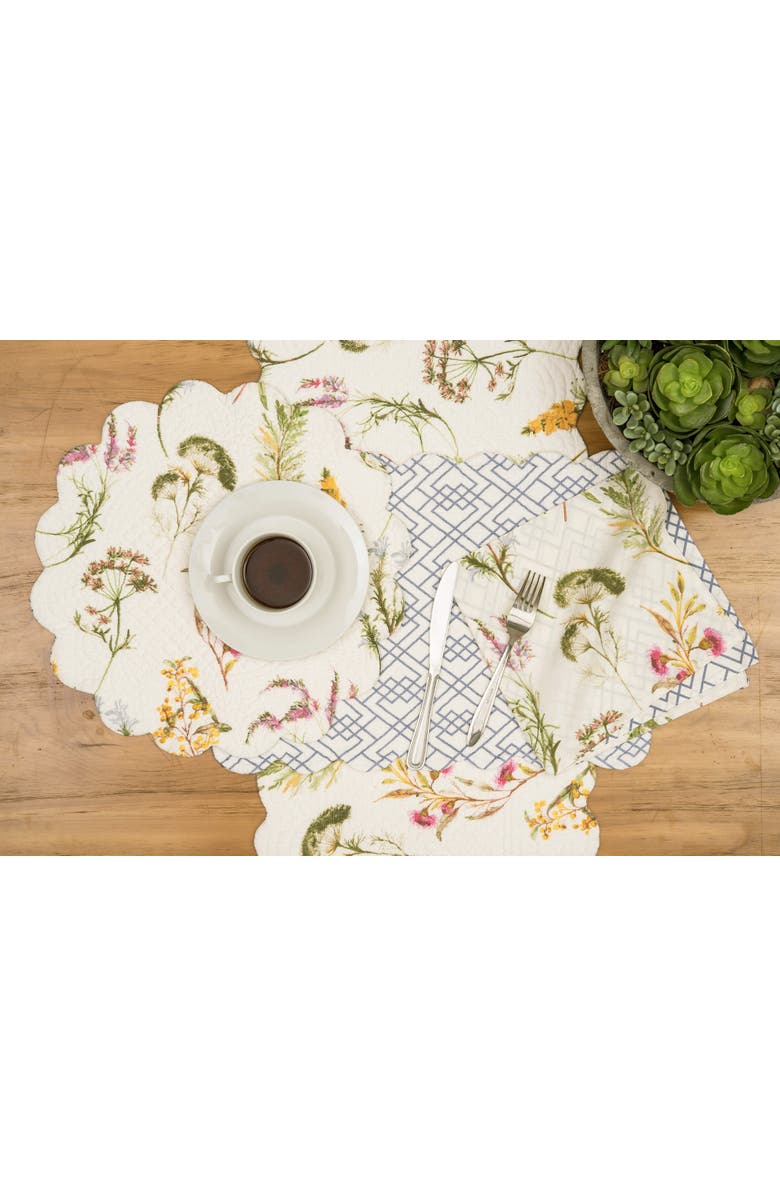 C&F Home Genevieve Napkin Set of 6, Alternate, color, Green