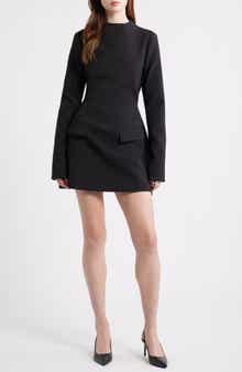 The Ultimate Muse Split Sleeve Minidress with Pockets