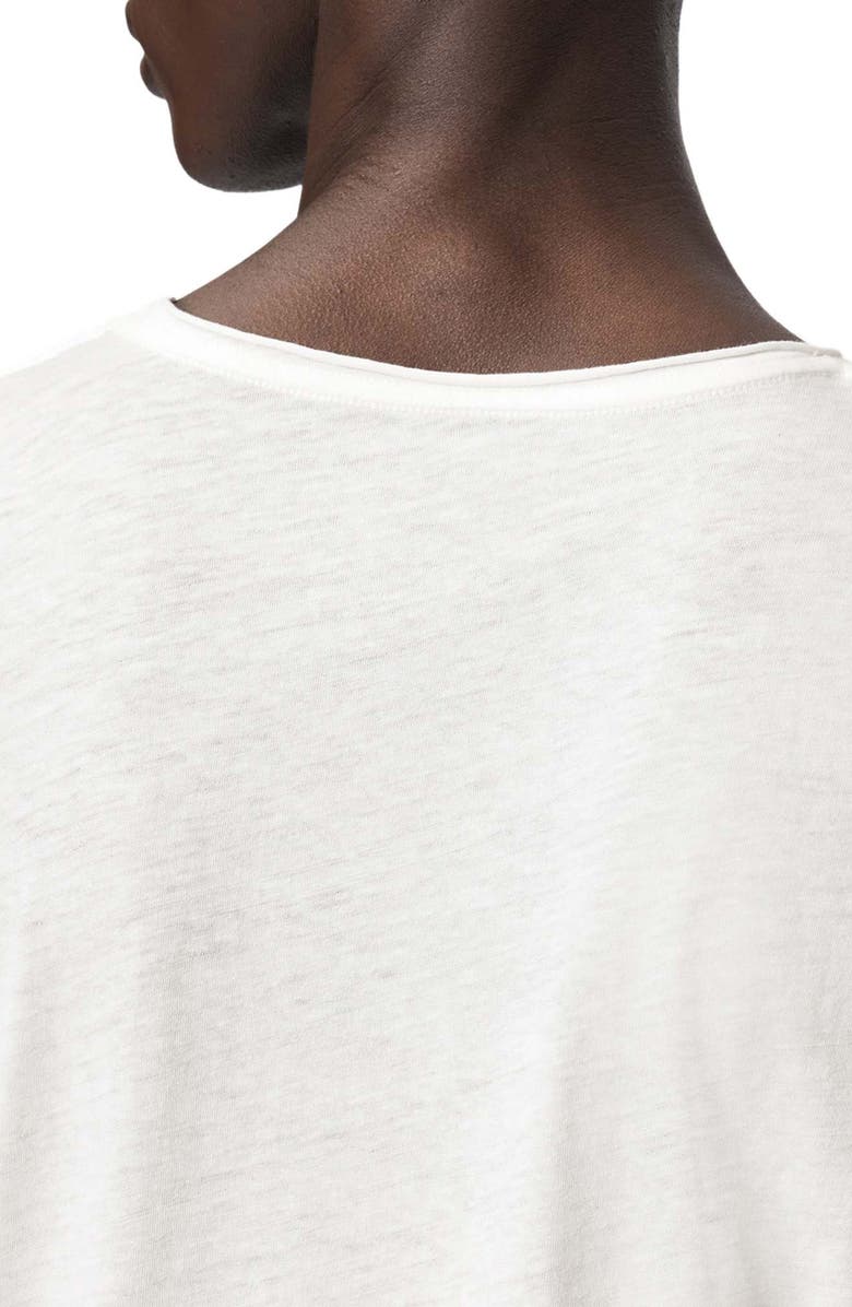 AllSaints Nazare Graphic T-Shirt, Alternate, color, Ashen White