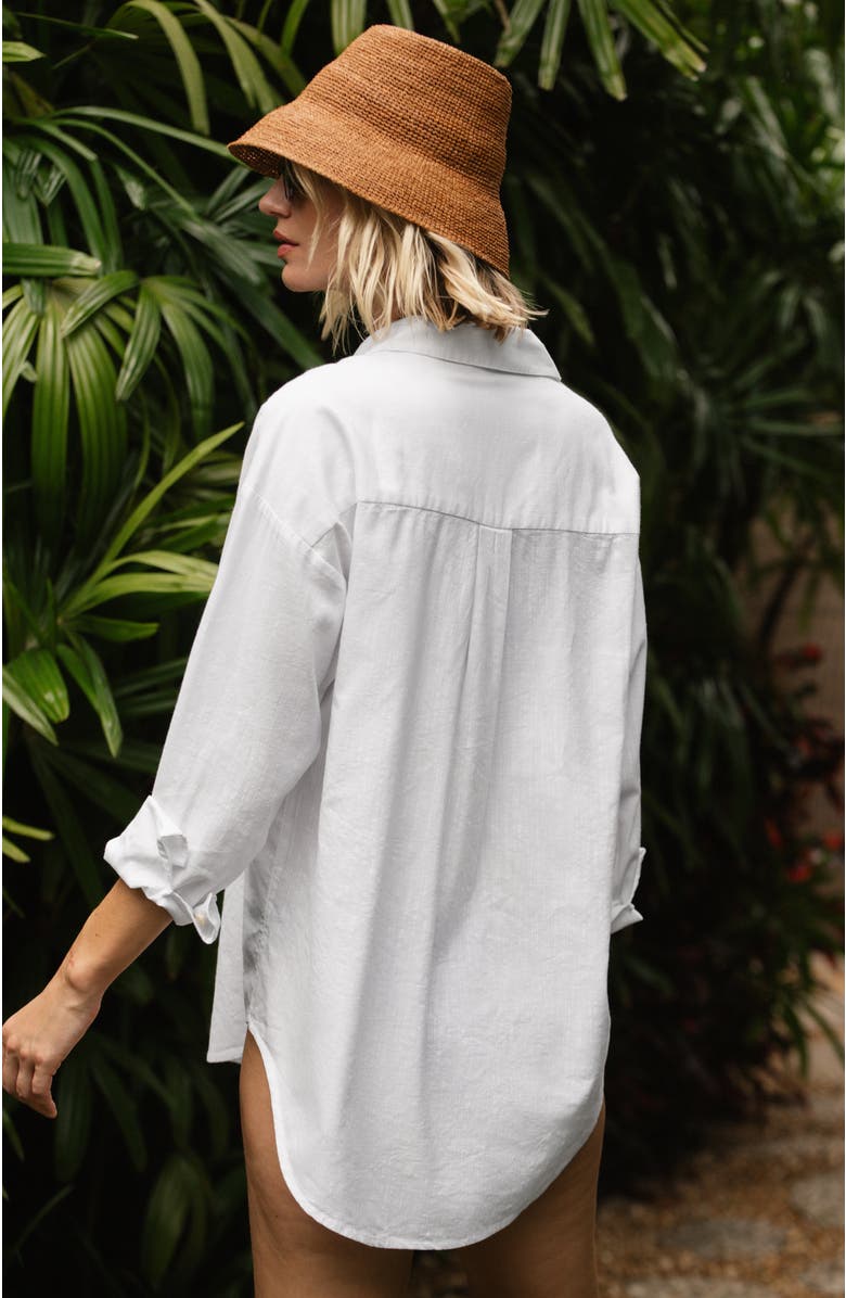 Pepper Soleil Shirt, Alternate, color, White