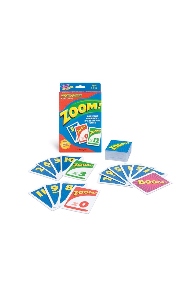 Zoom! Learning Flash Card Game, Alternate, color, Multicolored