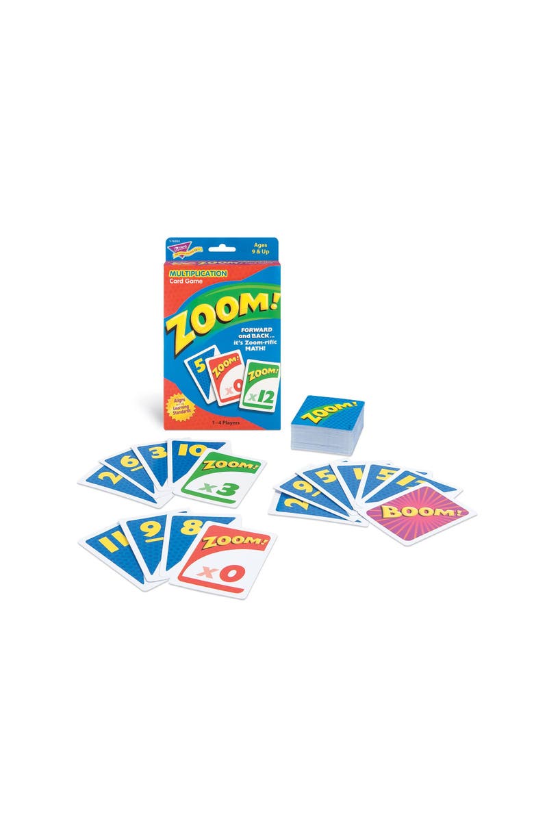 TREND Enterprises XTrend Enterprises Zoom! Learning Flash Card Game, Alternate, color, Multicolored