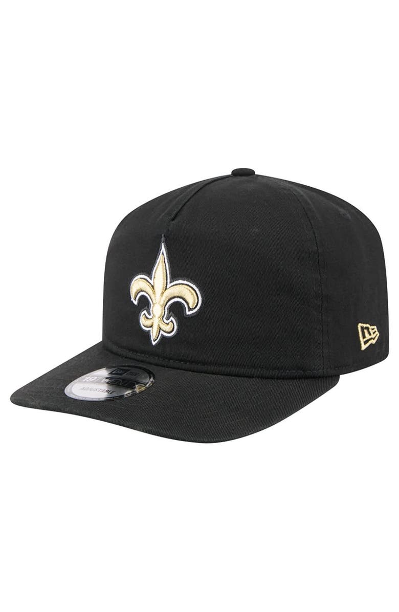 New Era Men's New Era  Black New Orleans Saints Team 19TWENTY Adjustable Hat, Main, color, Black
