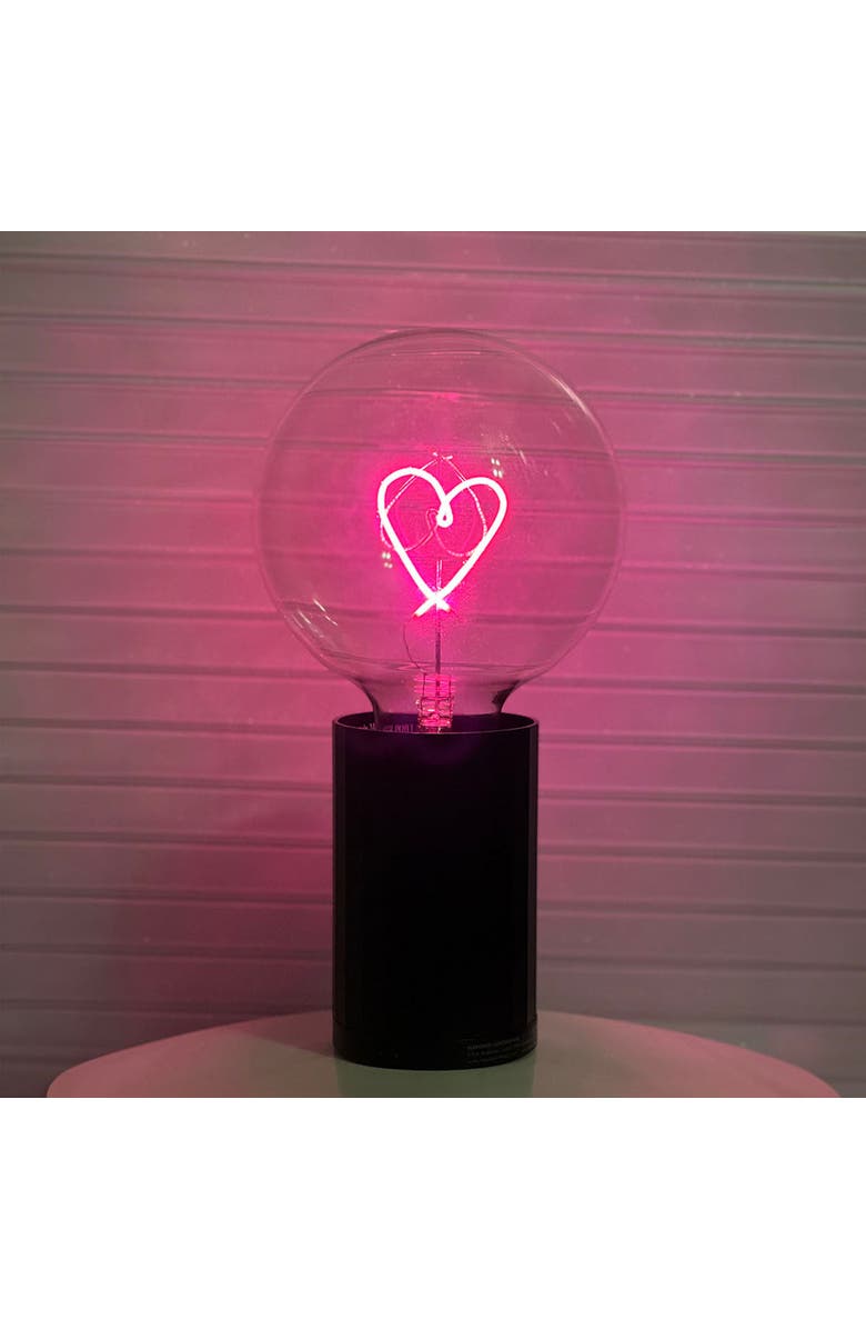 MITB Heart Portable Table Lamp, Alternate, color, Olive