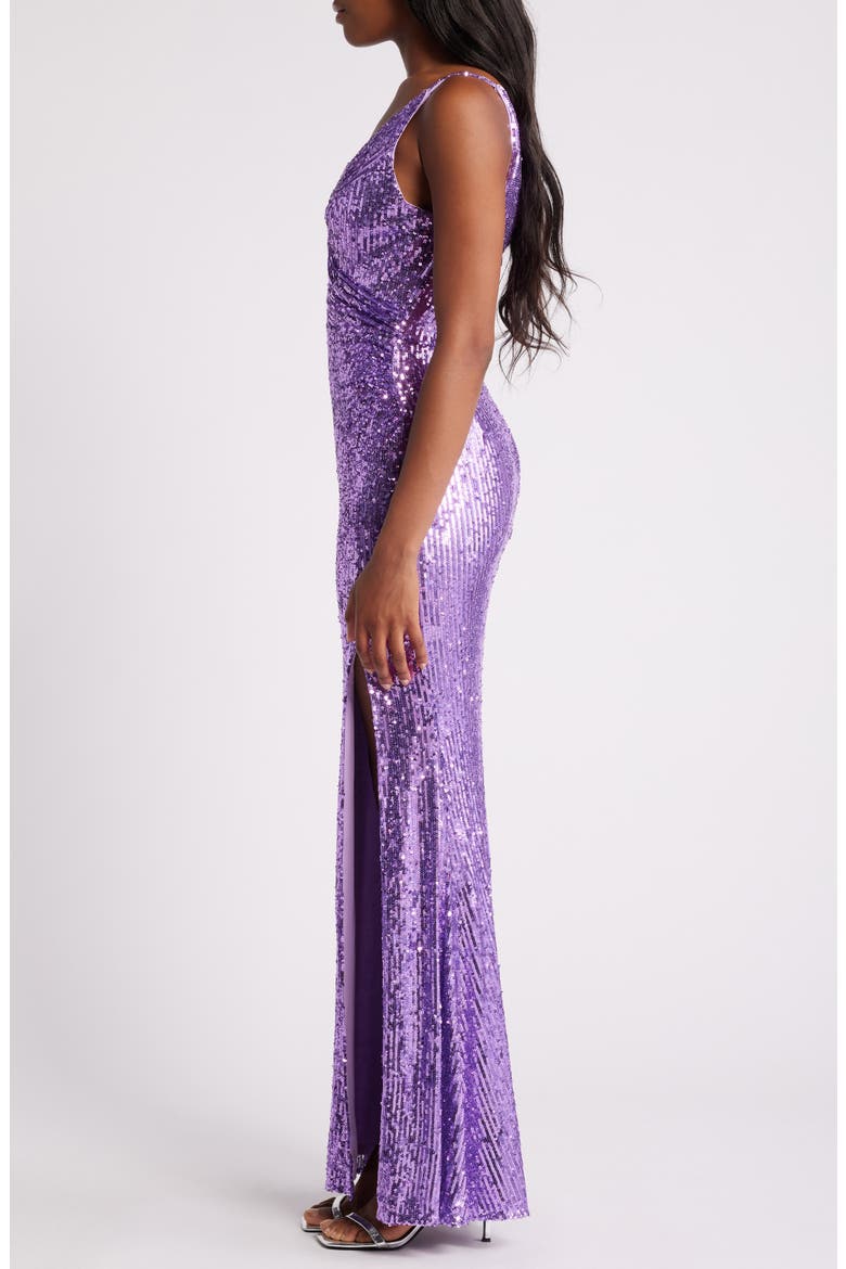 Jordan Sequin Gown, Alternate, color, LAVENDER