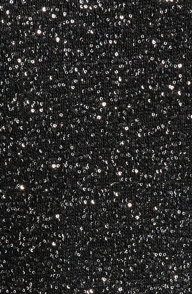 Golden Goose Journey Sequin Crop Crewneck Sweater, Alternate, color, 