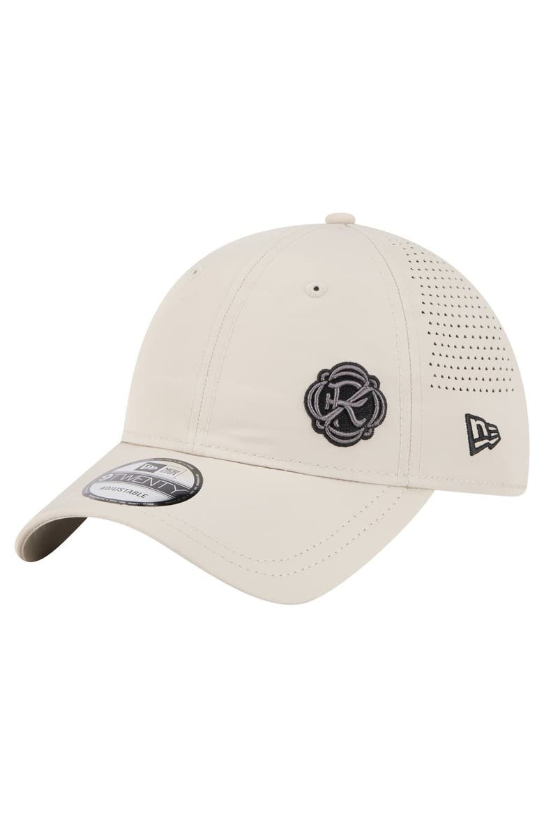 Men's New Era  Tan New England Revolution Active 9TWENTY Adjustable Hat, Main, color, Tan
