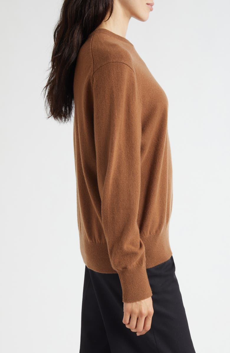 Vince Crewneck Cashmere Sweater, Alternate, color, Cognac