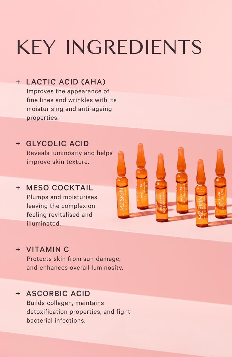 MZ Skin Glow Boost Ampoules, Alternate, color,