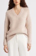 Nordstrom Sparkle V-Neck Sweater