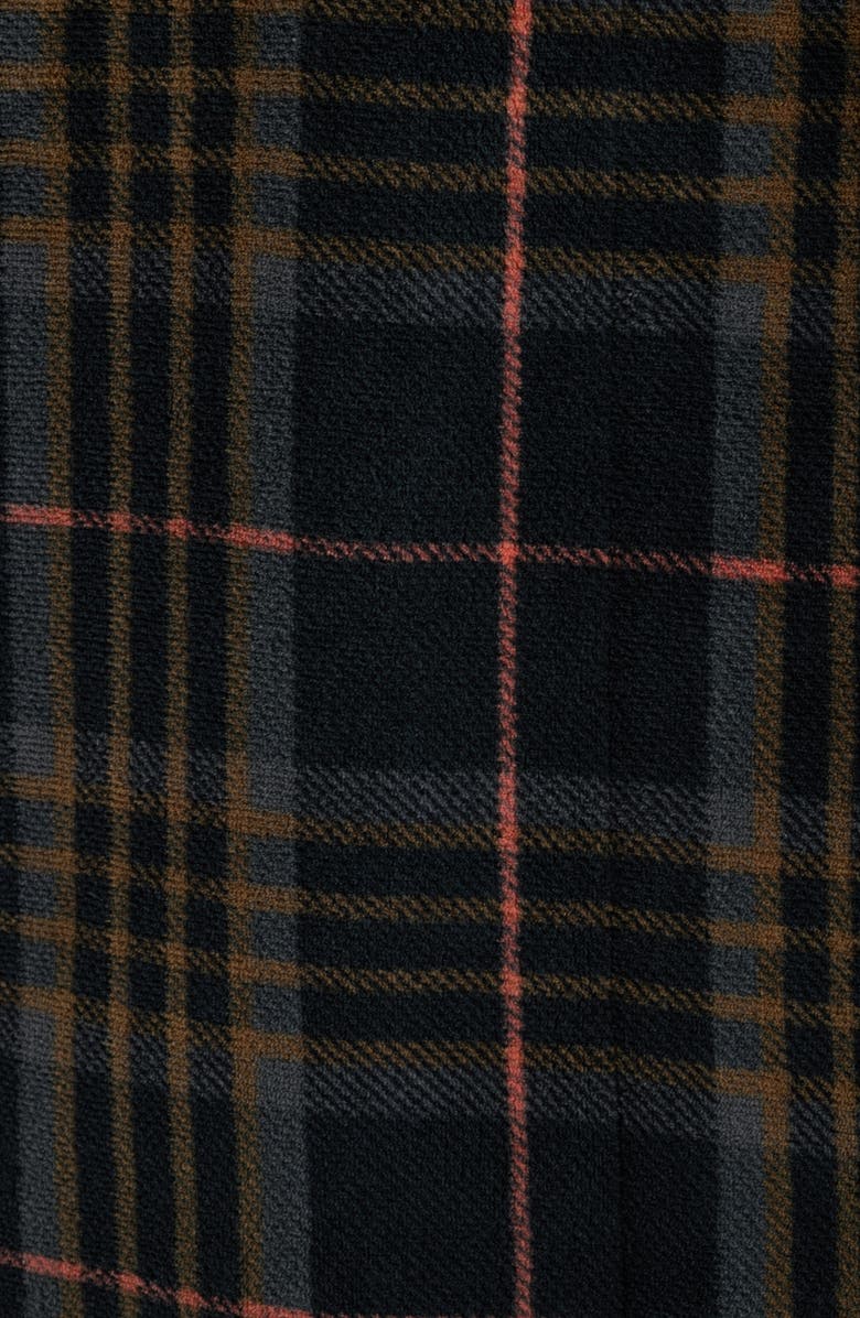 Majestic International Nor'easter Plaid Fleece Robe, Alternate, color,