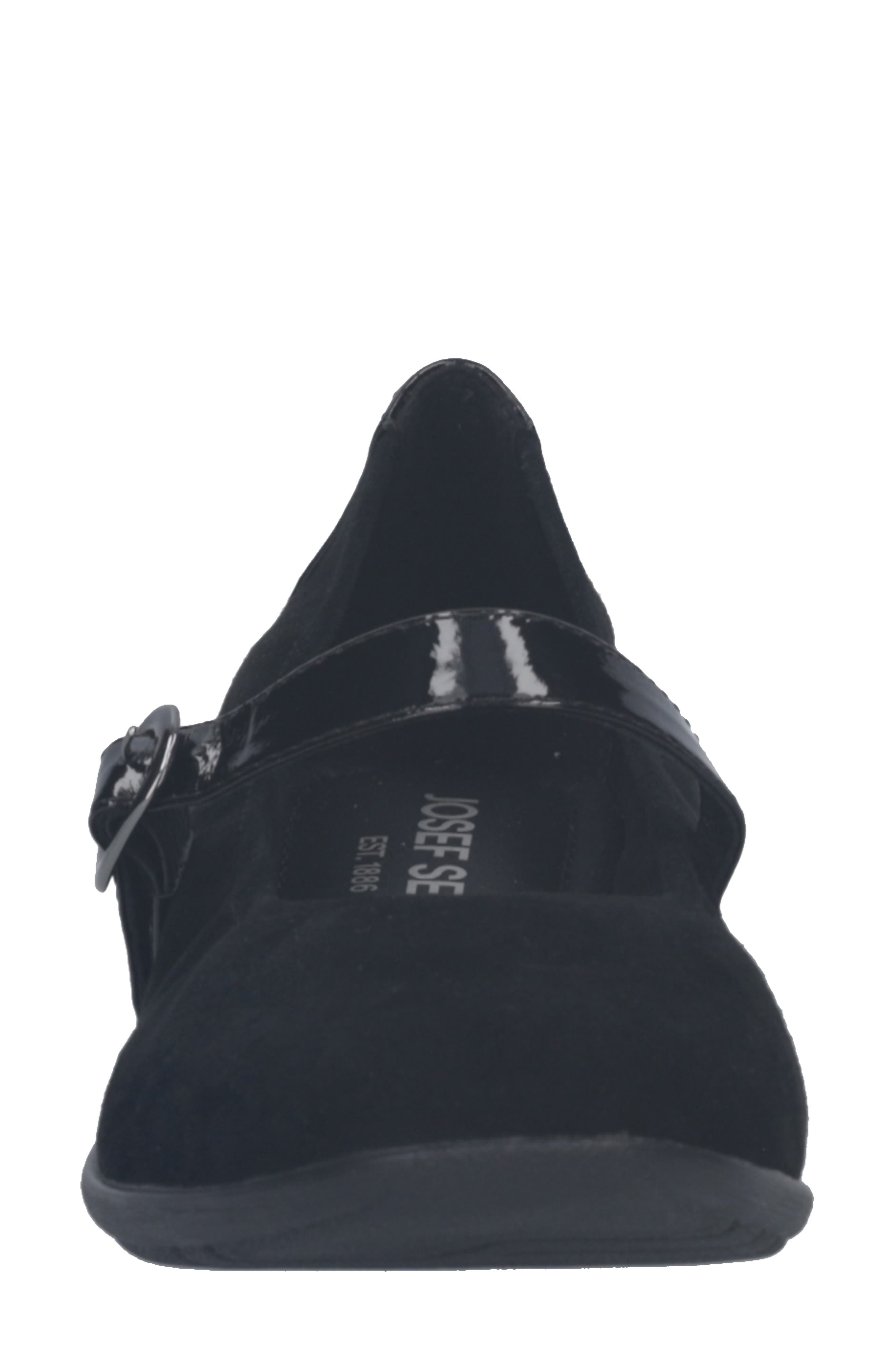 Fenja 37 Leather Mary Jane, Alternate, color, BLACK