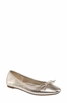 Grace Footwear Lily Metallic Leather Ballet Flat