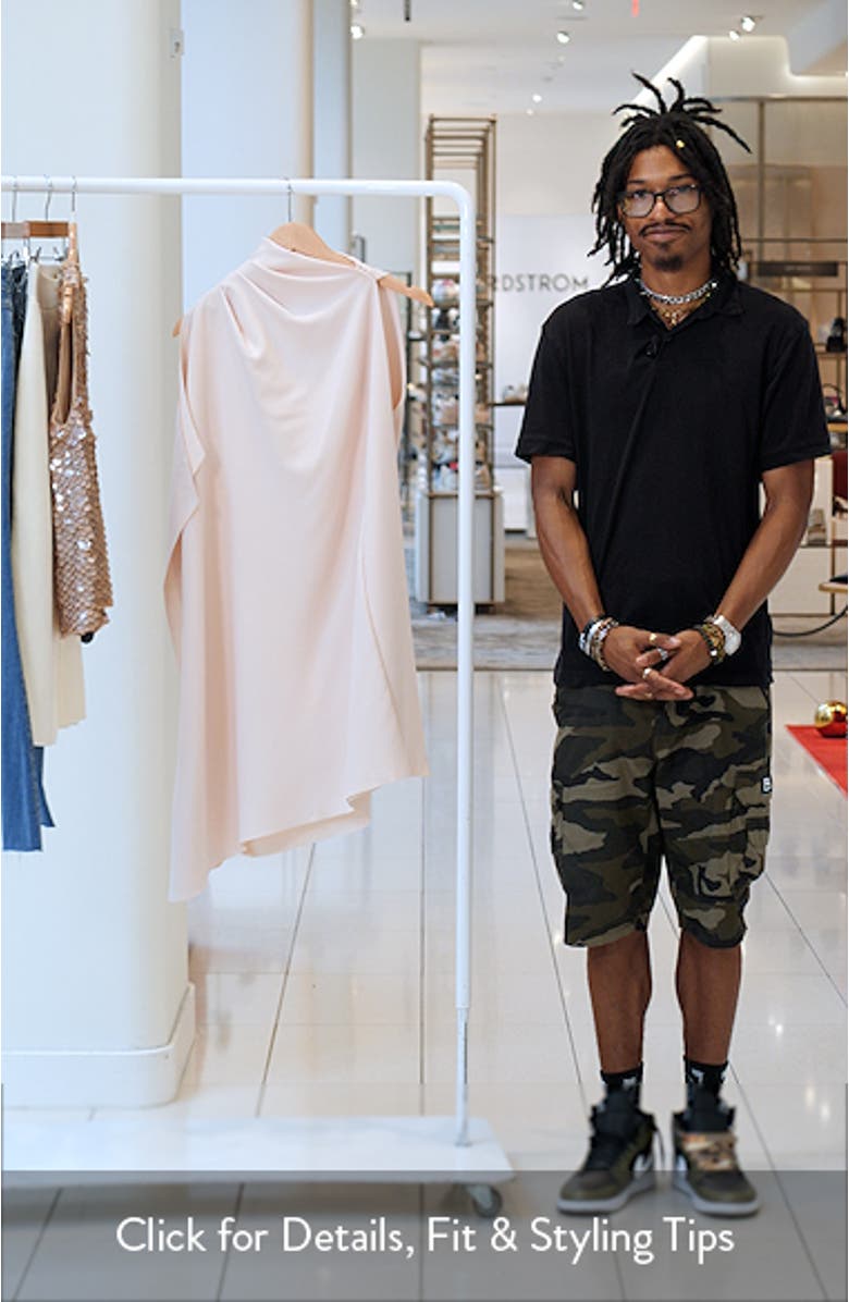 Ellery One-Shoulder Asymmetric Hem Dress, sales video thumbnail