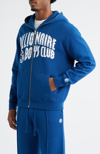 Curve Graphic Zip Hoodie