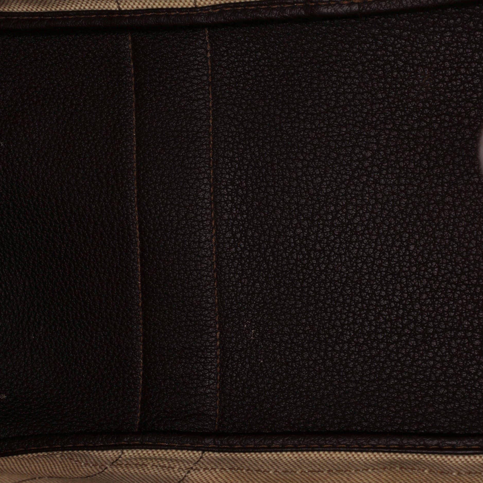 Pre-Owned Hermes Garden Party Tote Toile and Leather 36, Alternate, color, Ebene